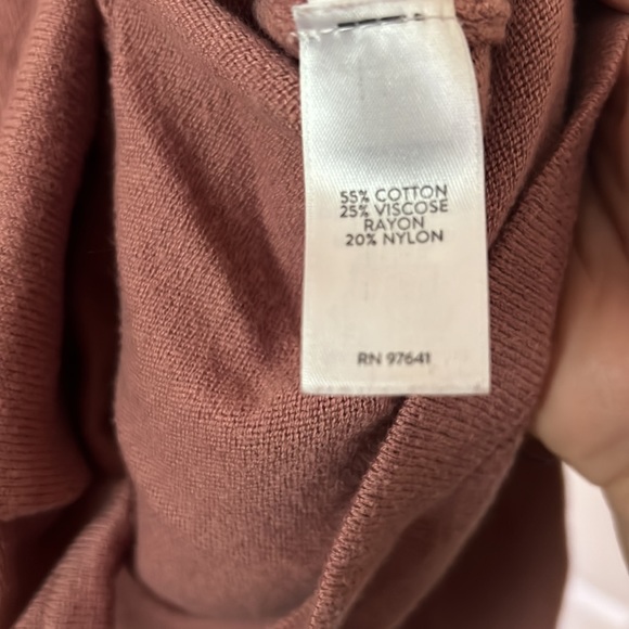 J. Jill Blush color Sweater XL cotton blend - Picture 3 of 3